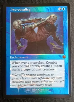 MTG Innistrad Remastered - Necroduality - Foil Retro Frame Mythic - Image 1