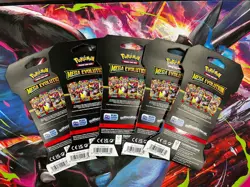 Pokemon Mega Evolution Sleeved Booster Packs (5) - Mega Lucario - Image 2
