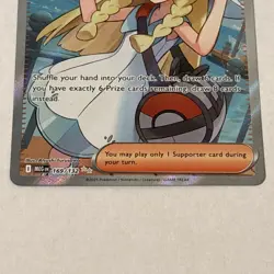 Pokemon TCG Holo Ultra Rare Full Art Lillie's Determination Trainer 169/132 - Image 4