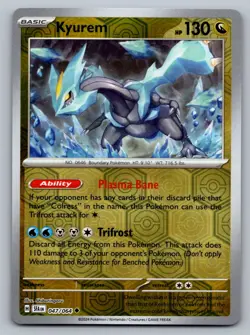 Pokemon TCG SV: Shrouded Fable Kyurem 047/064 Reverse Holo - Image 1