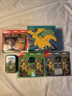 Pokemon Ascended Heroes Lot- ETB, Tech Sticker, 2- Two Pack Blister, Tin - Image 1