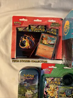 Pokemon Ascended Heroes Lot- ETB, Tech Sticker, 2- Two Pack Blister, Tin - Image 3