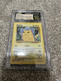 Pokemon Pikachu CGC Pristine 10 2023 Classic 008/034 Holo LOW POP! - Image 1