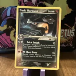 Pokemon Dark Marowak EX Team Rocket Returns 7/109 70 HP Holo Rare English - Image 1