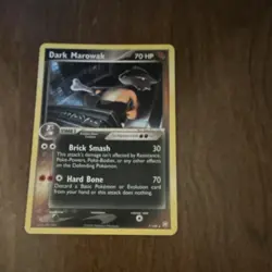 Pokemon Dark Marowak EX Team Rocket Returns 7/109 70 HP Holo Rare English - Image 4