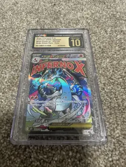 Pokemon Mega Charizard X ex CGC 10 Mega Dream ex Holo Mega Attack Rare 2025 - Image 1