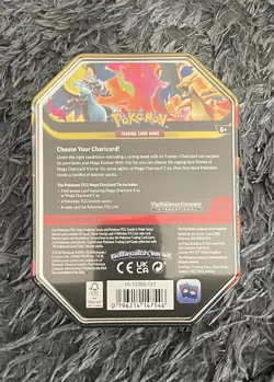 Pokemon - Mega Charizard ex Tin X - Phantasmal Flames - New & Sealed - Image 2