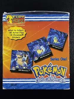 Pokemon Booster Box Action Flipz Series One! 24 Packs Lenticular Cards - Image 2