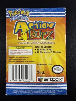 Pokemon Booster Box Action Flipz Series One! 24 Packs Lenticular Cards - Image 4