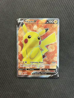 Pokemon TCG Pikachu V 157/172! NM Condition! See Description! - Image 1