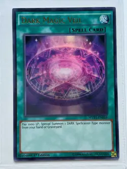 Yu-Gi-Oh Dark Magic Veil MVP1-EN019 Ultra Rare 1st Edition NM - Image 1
