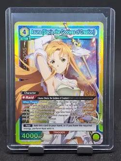 ASUNA (STACIA, THE GODDESS OF CREATION) UNION ARENA English UE07BT/SAO-1-022 SR - Image 1