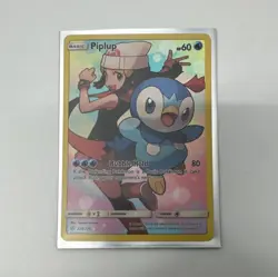 Pokemon TCG Piplup 239/236 Holo Card 2019 Nintendo Basic English - Image 1