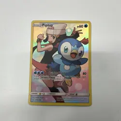 Pokemon TCG Piplup 239/236 Holo Card 2019 Nintendo Basic English - Image 2