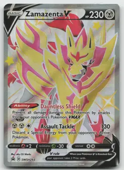 Zamazenta V (Shiny) Promo Holofoil SWSH: Sword & Shield Promo Cards SWSH293 LP - Image 1