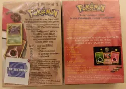 2x LOT- Pokemon Fossil BodyGuard & Brushfire Theme Card Decks 1999 SEALED fr/s+i - Image 2
