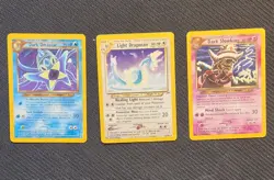 Neo Destiny No Holo Rare Lot Of 3 Pokemon Cards - Image 1