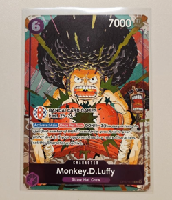 Monkey.D.Luffy OP07-073 Bandai One Piece Card Games Fest 25-26 Promo MINT - Image 1