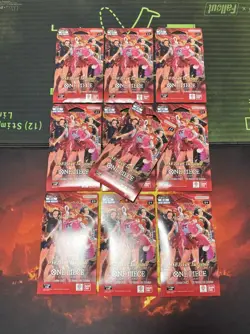 10 One Piece Card Game EB-03 One Piece Heroines Edition Sleeved Booster Pack Lot - Image 2