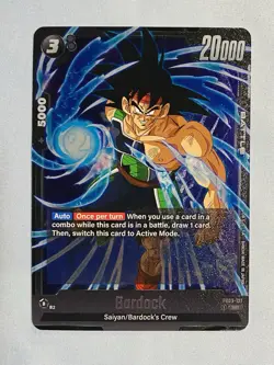 Bardock FB03-121 Dragon Ball Super Card Game Fusion World RAGING ROAR English NM - Image 1