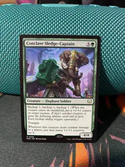 MTG Conclave Sledge-Captain Regular (0036) Commander: MoM LP - Image 1