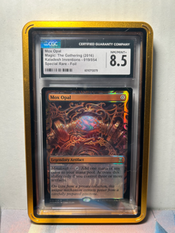 *Mox Opal Masterpiece Series: Kaladesh Inventions Foil Graded CGC NM/MINT+ 8.5!* - Image 1