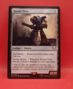 Near-Mint, English - 1 x MTG Reaver Titan Commander: Universe Beyond: 40,00 - Image 1