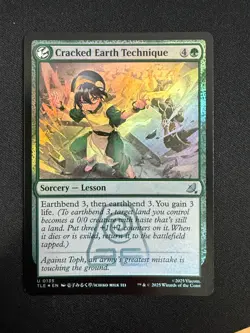 Cracked Earth Technique (FOIL) - Avatar (MTG) NM - Image 1
