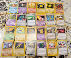 24 random trading card Pokemon lot- 1990s VINTAGE Lot 5 - Image 1