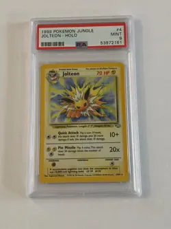 Jolteon Holo Jungle #4 - Pokemon 1999 - PSA 9 - Image 1