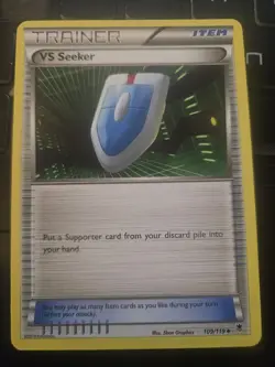 Pokemon TCG - VS Seeker Phantom Forces - 109/119 Regular - LP - Image 1