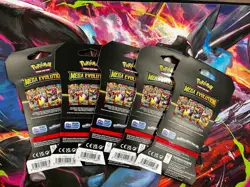 Pokemon Mega Evolution Sleeved Booster Packs (5) - Mega Gardevoir - Image 2