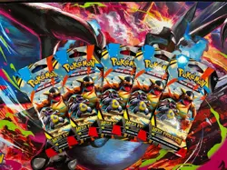 Pokemon Mega Evolution Sleeved Booster Packs (5) - Mega Kangaskhan - Image 1