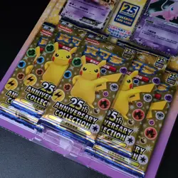 🇮🇹 Collection Mewtwo EX 022 Mew EX 014 Pokemon 25th sealed booster CHINA s8a-p - Image 4