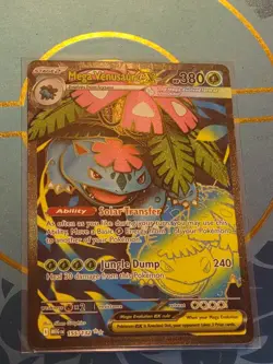 Mega Venusaur ex 155/132 Me01: Mega Evolution Full Art Ultra Rare Pokemon TCG NM - Image 1