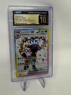 Pokemon UMBREON ex Prismatic Evolutions PROMO SVP 176 CGC 10 ✨PRISTINE✨ - Image 2