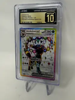 Pokemon UMBREON ex Prismatic Evolutions PROMO SVP 176 CGC 10 ✨PRISTINE✨ - Image 3