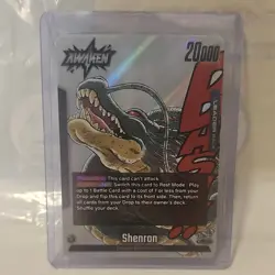 Bandai Shenron Dragon Ball Super Card Game Leader FB07 Awaken Holo Lot - Image 1