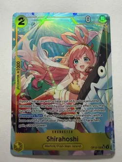 Shirahoshi Alt Art SR OP12-102 Legacy of the Master Foil One Piece Card - Image 1