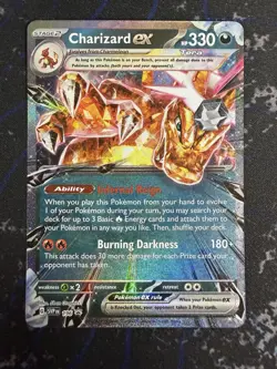 Charizard ex 196 Sv: Scarlet & Violet Promo Cards Holo - Image 1