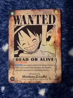 Monkey.D.Luffy (118) (Wanted Poster) OP13-118 Carrying On His Will Foil Card - Image 2