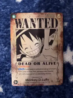 Monkey.D.Luffy (118) (Wanted Poster) OP13-118 Carrying On His Will Foil Card - Image 4
