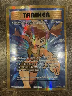 Pokemon TCG XY Evolutions Misty's Determination Full Art Card 108/108 - READ - Image 1