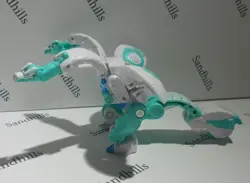 Bakugan Nillious Ultra White Haos Battle Planet B400 - Titan Nillious Ultra card - Image 2