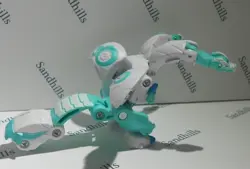 Bakugan Nillious Ultra White Haos Battle Planet B400 - Titan Nillious Ultra card - Image 3