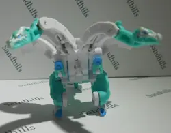 Bakugan Nillious Ultra White Haos Battle Planet B400 - Titan Nillious Ultra card - Image 5