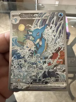 Pokemon TCG Kingdra EX Sir 131 SV Shrouded Fable Promo Card Mint Condition - Image 1