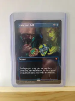 x1 Show and Tell - Borderless M MTG Special Guests M/NM, English - Image 1