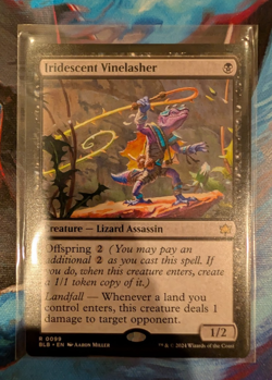 Iridescent Vinelasher - Bloomburrow - NM/LP - Magic the Gathering - Image 1