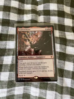 1x Embercleave NM Eng MTG - Throne of Eldraine - Image 1